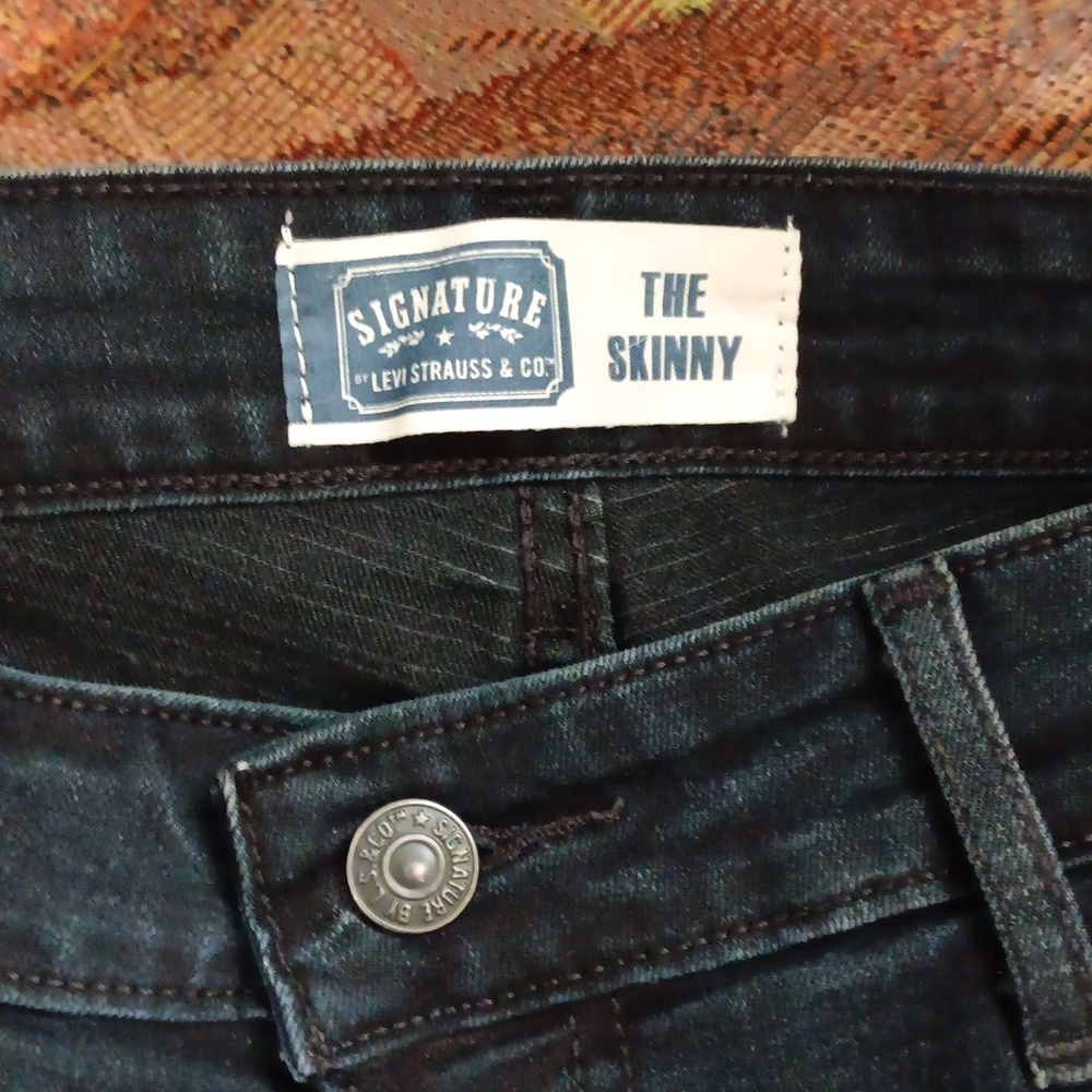 Levi’s Signature The Skinny Denim Jeans Women’s Size